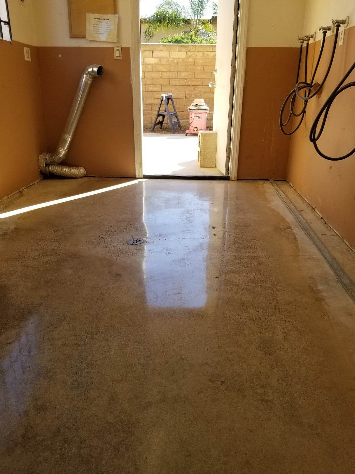 industrial polished concrete